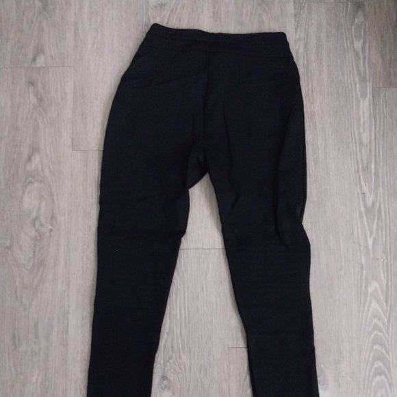 Zara Basic Black Skinny Stretch Pants/Leggings Size Medium - Picture 4 of 6